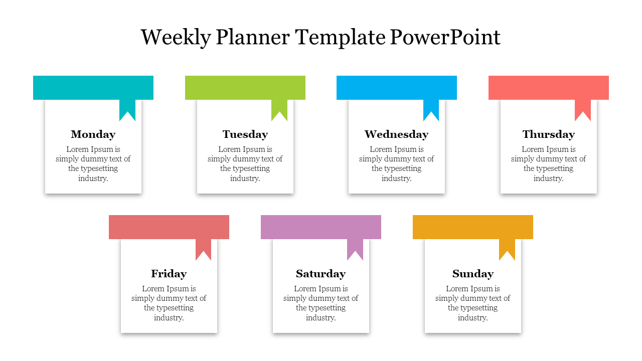 Weekly Planner Template PowerPoint